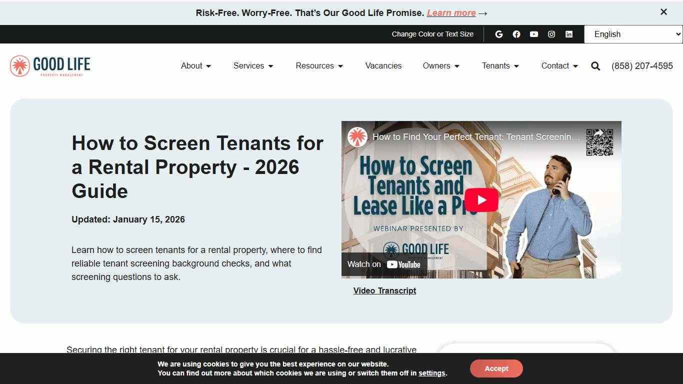 How To Screen Tenants For A Rental Property - 2026 Guide