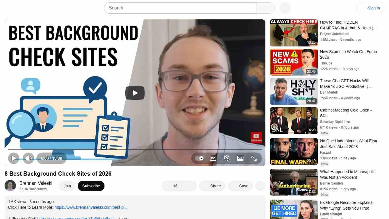 8 Best Background Check Sites of 2026 - YouTube